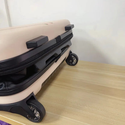 Porto Vouwbare Koffer – Hard Shell Trolley met Verstelbare Breedte