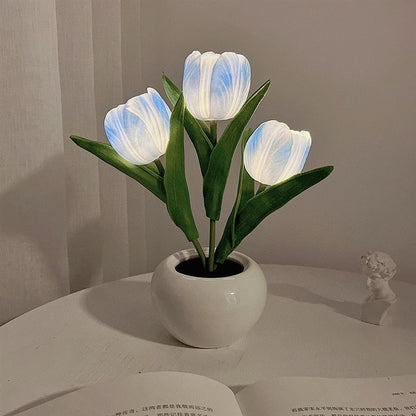 BloomLight LED Tulpen Nachtlamp – Sfeervolle Verlichting met Natuurlijke Look