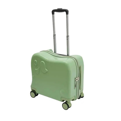 Napoli Kinderkoffer Olifant – Robuuste Cartoon Kindertrolley met 4 Wielen en Draagkracht tot 40 kg | Stil & Schokbestendig
