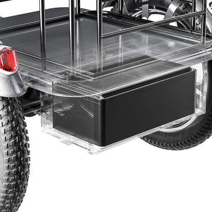 Cysum - Elektrische Driewieler – 48V 22Ah – Ideaal voor Boodschappen, Leveringen en Goederenvervoer