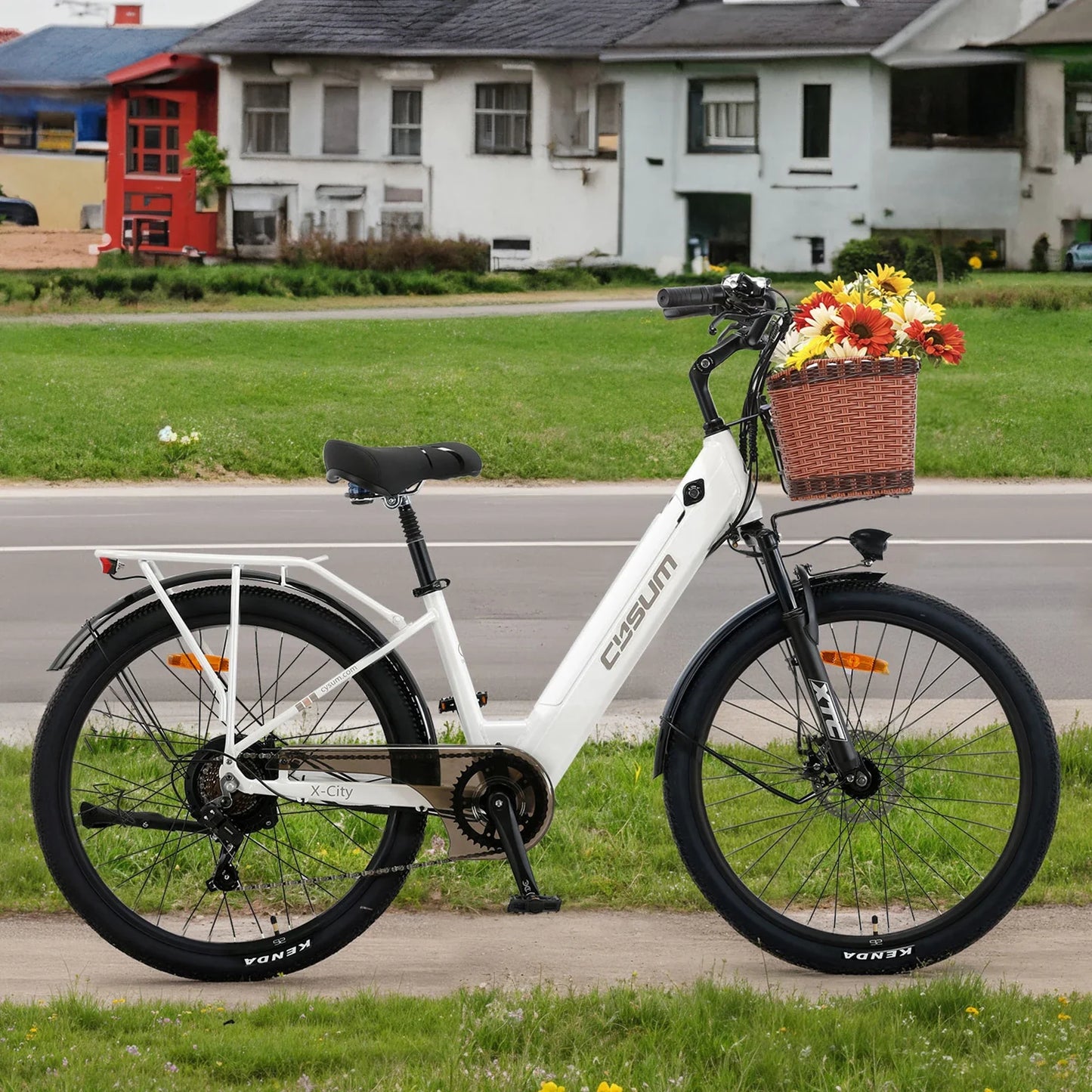 Cysum X-City Elektrische Fiets – Praktisch, Krachtig en Comfortabel
