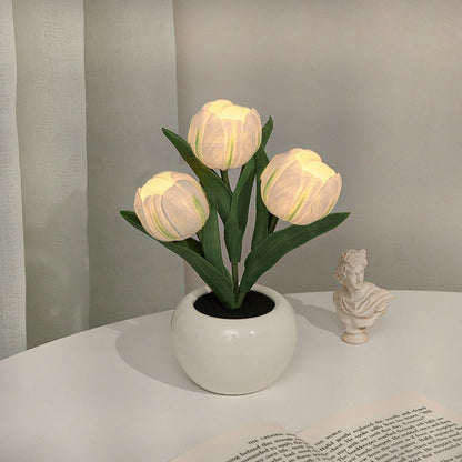 BloomLight LED Tulpen Nachtlamp – Sfeervolle Verlichting met Natuurlijke Look