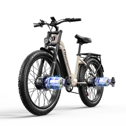 Shengmilo S700 Elektrische Fiets – 2000W | 48V 17.5Ah Samsung Accu | 26x3.0 Inch Fatbike