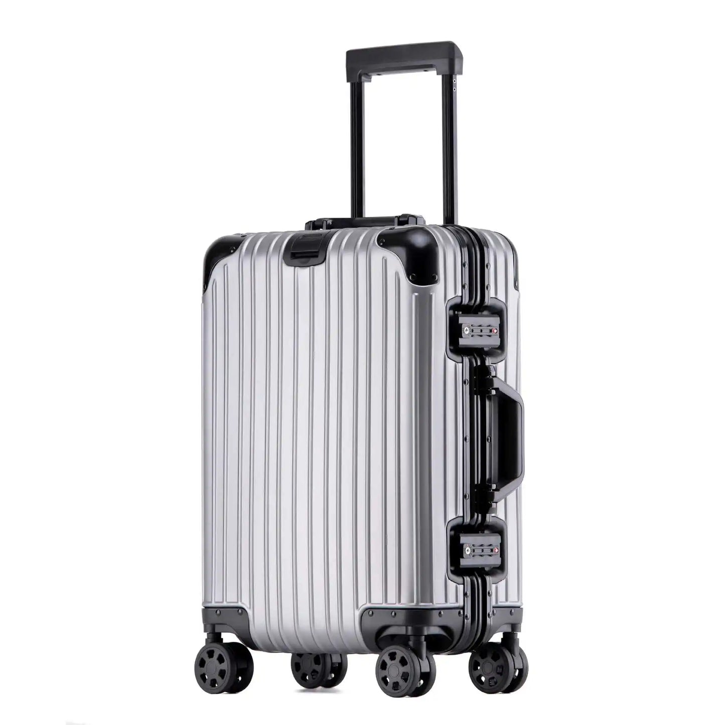 Tirana Aluminium Koffer – Luxe Reiskoffer van Aluminium-Magnesium