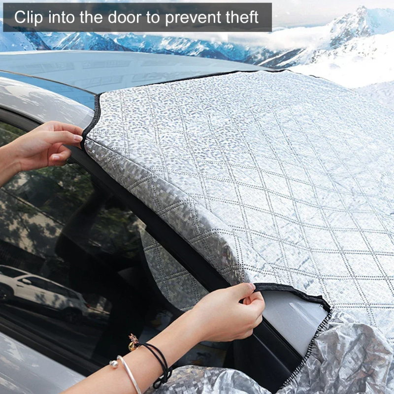 AllWeather Shield – Magnetische Voorruit Beschermhoes voor Auto, Anti-Vorst & UV
