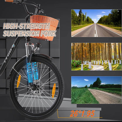 TTGO YY-26ST Elektrische Fiets – Betrouwbare Kracht en Comfort voor Elke Dag