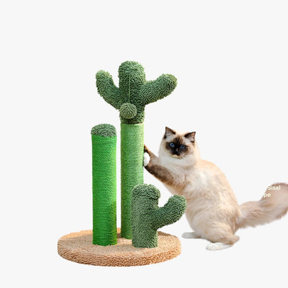 PlayGoal Cactus Krabpaal met Speelbal – Interactief Kattenmeubel