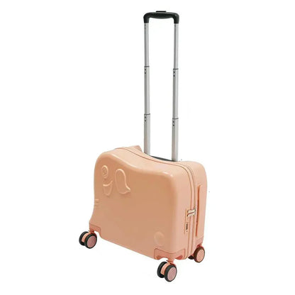 Napoli Kinderkoffer Olifant – Robuuste Cartoon Kindertrolley met 4 Wielen en Draagkracht tot 40 kg | Stil & Schokbestendig