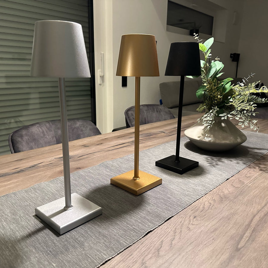 Scandilux Draadloze Oplaadbare Tafellamp – Minimalistisch, dimbaar, flexibel te plaatsen