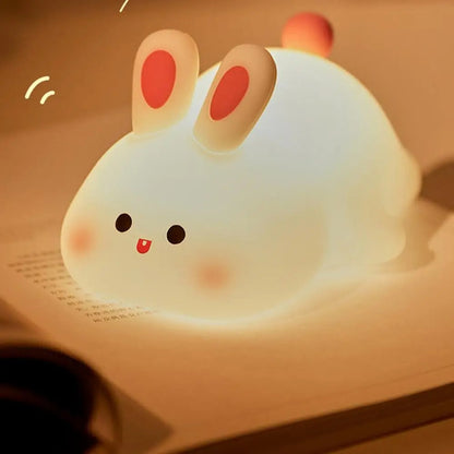 Nachtlampje – Zacht Silicone, Drie Lichtstanden – Ideaal voor Baby- en Kinderkamer