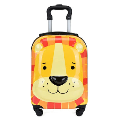 Sydney Kinderkoffer – 3D Dierentrolley met 360° Wielen en Verstelbare Handgreep | Lichtgewicht & Schokbestendig