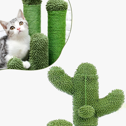 PlayGoal Cactus Krabpaal met Speelbal – Interactief Kattenmeubel