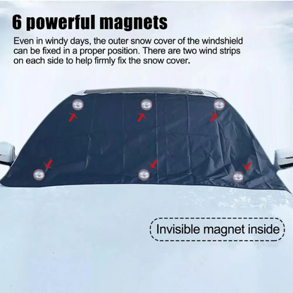 AllWeather Shield – Magnetische Voorruit Beschermhoes voor Auto, Anti-Vorst & UV