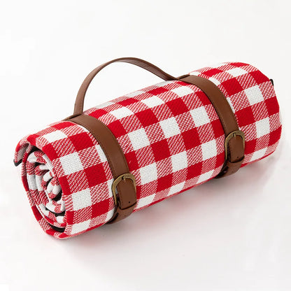 NovaPlaid | Waterdichte Opvouwbare Picknickdeken met Draagriem
