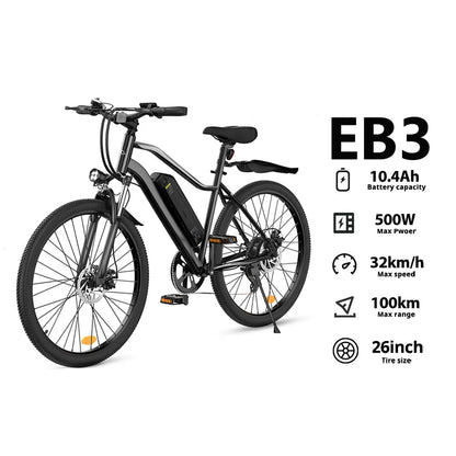 EB3 Elektrische Fiets – Jouw Ideale Rit voor Elke Bestemming