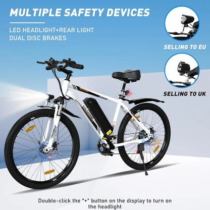 COLORWAY BK15 Elektrische Mountainbike – Avontuur en Comfort in Eén