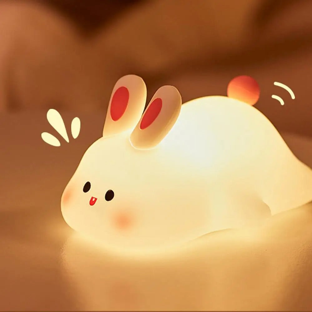 Nachtlampje – Zacht Silicone, Drie Lichtstanden – Ideaal voor Baby- en Kinderkamer