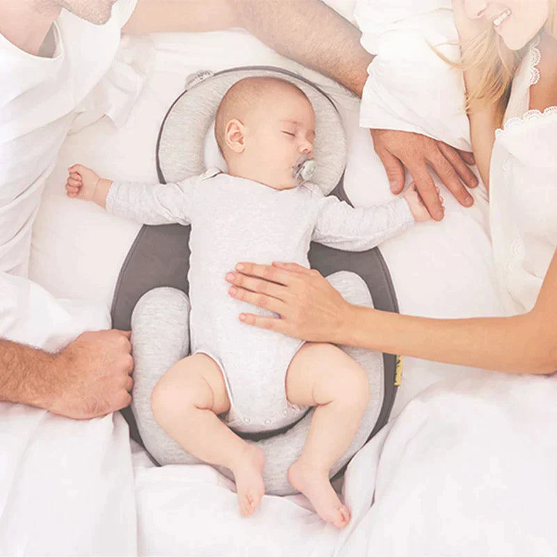 DreamNest Babykussen – Ergonomisch Anti-Vlak Hoofd Kussen voor Pasgeborenen