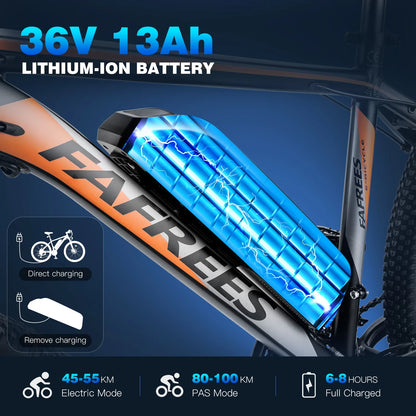 Fafrees 26 One – Betrouwbare Elektrische Mountainbike voor Dagelijks Gebruik