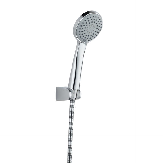 SaniSupreme Compact waterbesparende Handdouche compleet met houder en slang, met multi-stand functie Chroom