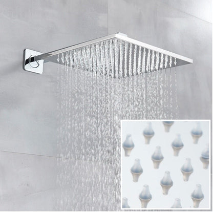 VoordeelPaleis® SmartPulse Wand Thermostatische Doucheset Alicante 2 weg 30 cm regendouche vierkant chroom glans