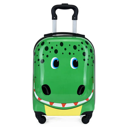 Sydney Kinderkoffer – 3D Dierentrolley met 360° Wielen en Verstelbare Handgreep | Lichtgewicht & Schokbestendig