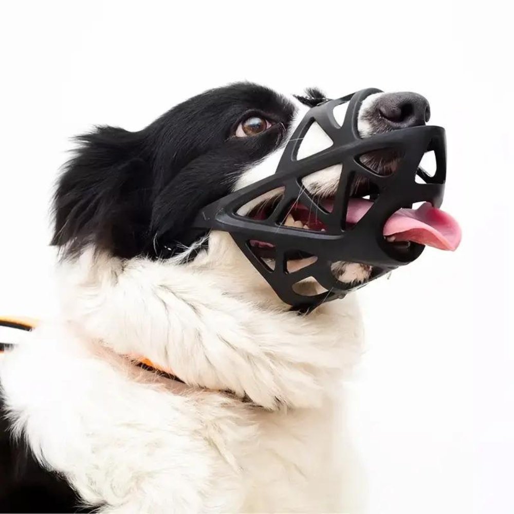 SafeBark Hondenmuilkorf – Effectieve Anti-Bijt en Anti-Blaf Oplossing, Ademend en Comfortabel