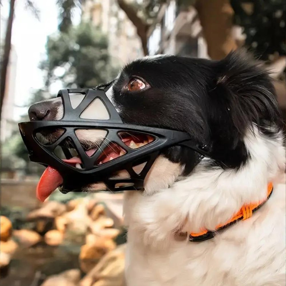 SafeBark Hondenmuilkorf – Effectieve Anti-Bijt en Anti-Blaf Oplossing, Ademend en Comfortabel