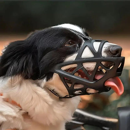 SafeBark Hondenmuilkorf – Effectieve Anti-Bijt en Anti-Blaf Oplossing, Ademend en Comfortabel