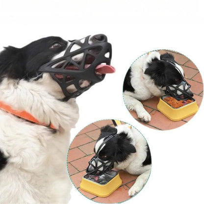 SafeBark Hondenmuilkorf – Effectieve Anti-Bijt en Anti-Blaf Oplossing, Ademend en Comfortabel