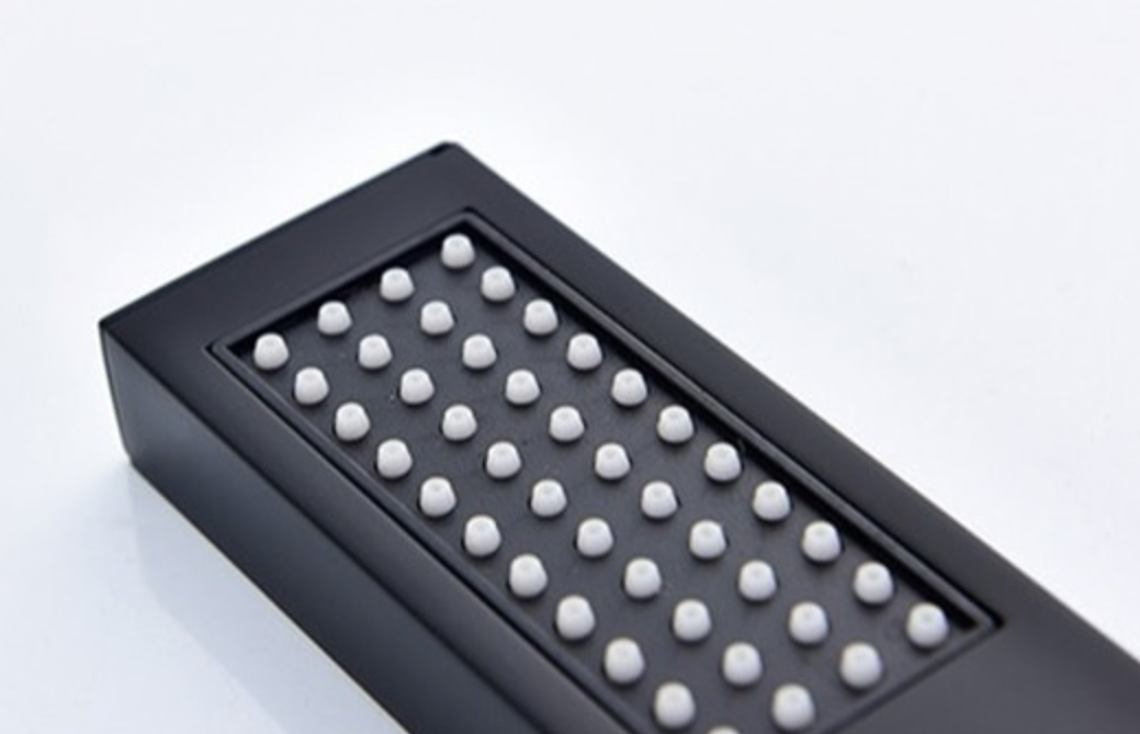 VoordeelPaleis® Badkraan San Marino bad inbouw - opbouw mengkraan model met handdouche mat zwart