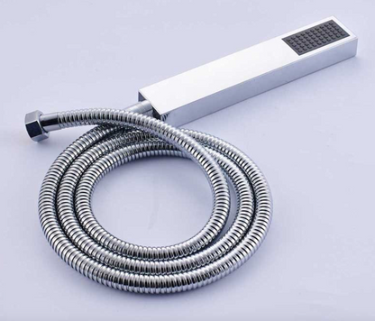 VoordeelPaleis® Doucheset Lugano Premium handdouche mengkraan regendouche vierkant 20 cm. Chroom inbouw 2 weg