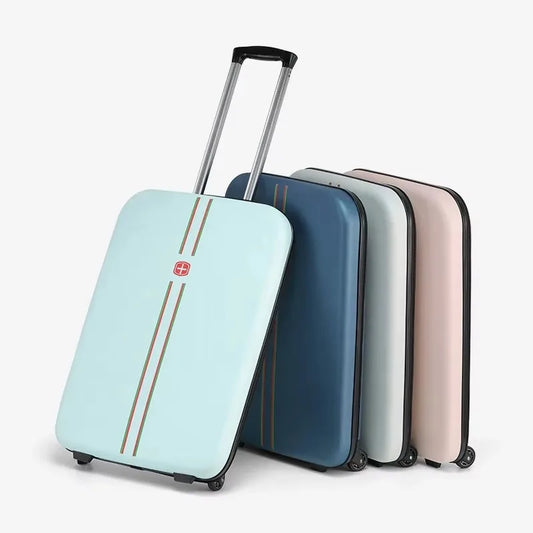 Porto Vouwbare Koffer – Hard Shell Trolley met Verstelbare Breedte