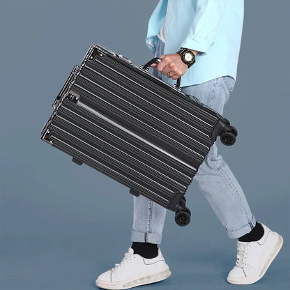 Reykjavik Koffer – ABS+PC Harde Koffer met Aluminiumframe | 360° Dubbele Wielen & Cijferslot | 4 Maten