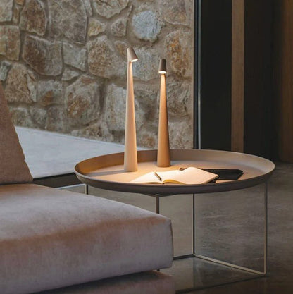 Scandinavische minimalistische designlamp | Draadloos | LED | Leeslamp | Dinerlamp
