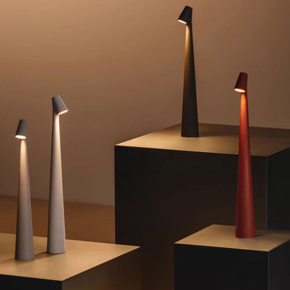 Scandinavische minimalistische designlamp | Draadloos | LED | Leeslamp | Dinerlamp