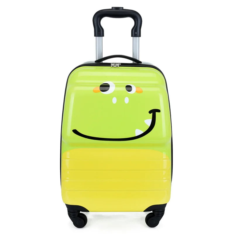 Sydney Kinderkoffer – 3D Dierentrolley met 360° Wielen en Verstelbare Handgreep | Lichtgewicht & Schokbestendig