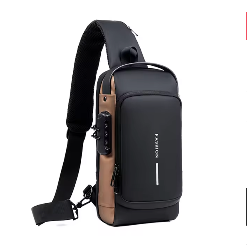 Safira dames crossbody reistas – Waterdicht & anti-diefstal met verstelbare band