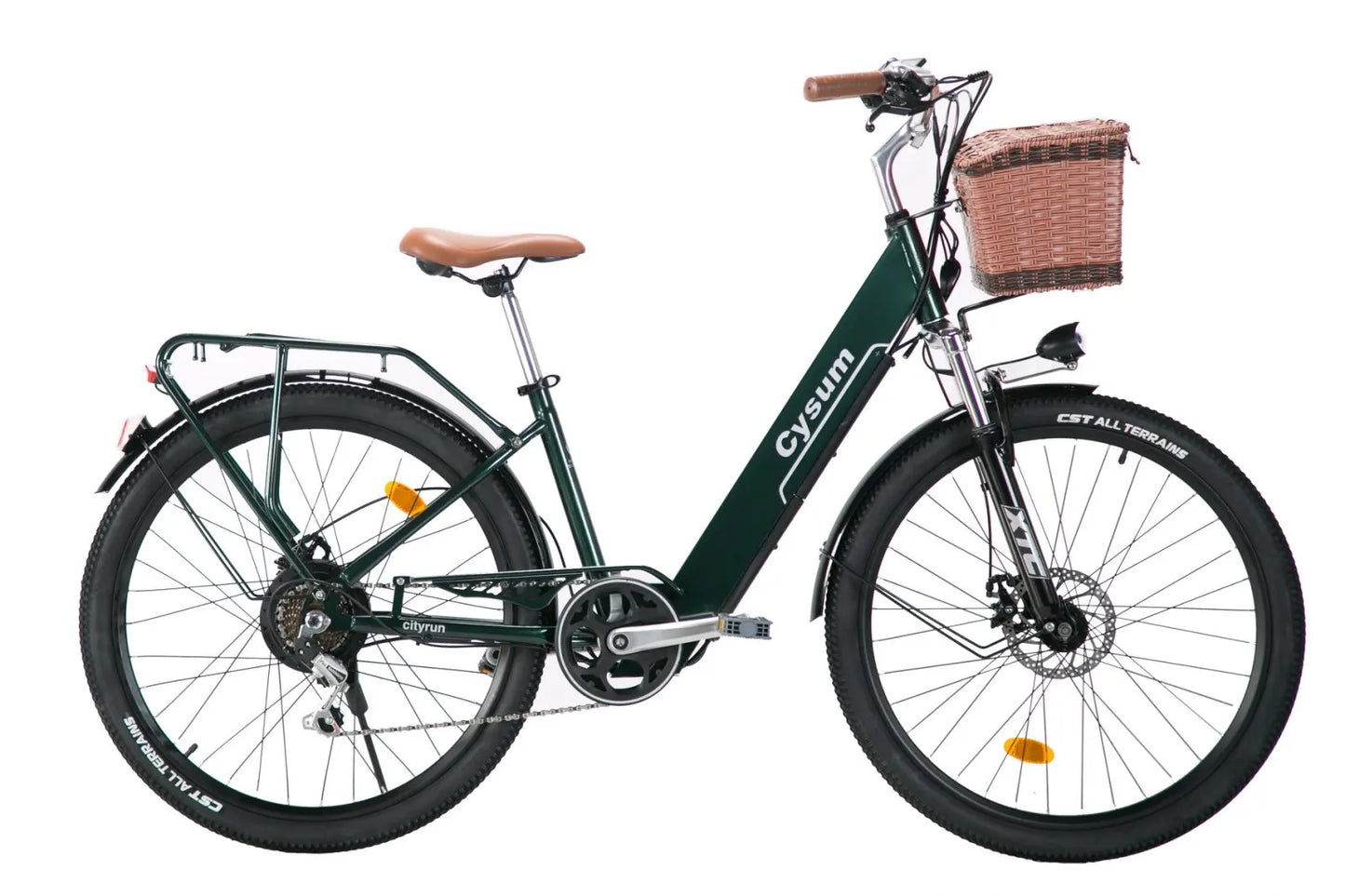Cityrun Elektrische Fiets – Krachtig, Comfortabel en Praktisch