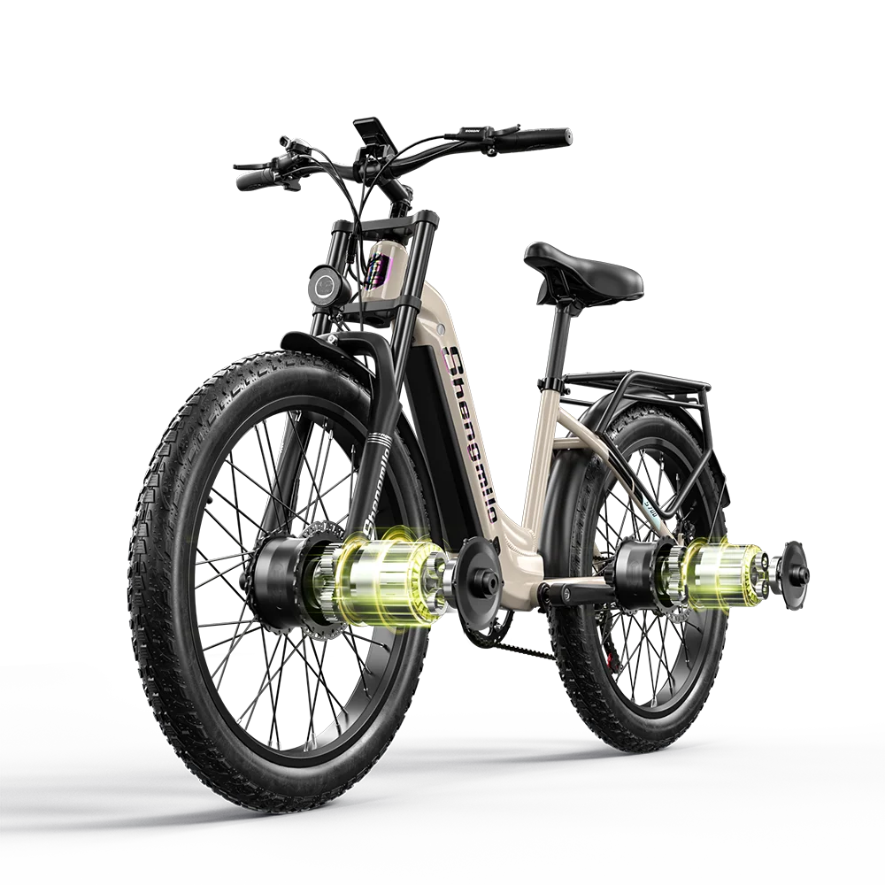 Shengmilo S700 Elektrische Fiets – 2000W | 48V 17.5Ah Samsung Accu | 26x3.0 Inch Fatbike
