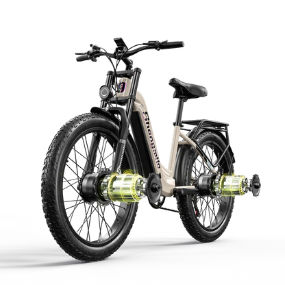 Shengmilo S700 Elektrische Fiets – 2000W | 48V 17.5Ah Samsung Accu | 26x3.0 Inch Fatbike