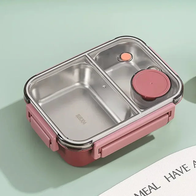 LunchMate herbruikbare lunchdoos – Compact en praktisch voor school, werk & onderweg