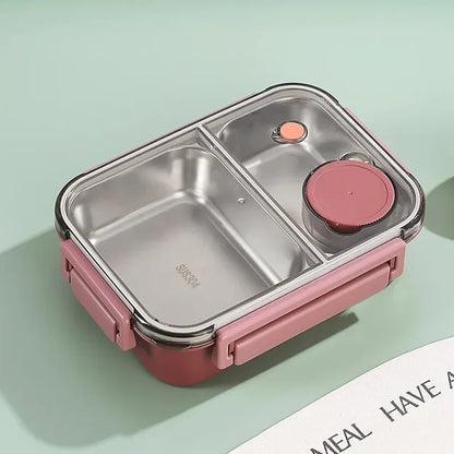LunchMate herbruikbare lunchdoos – Compact en praktisch voor school, werk & onderweg