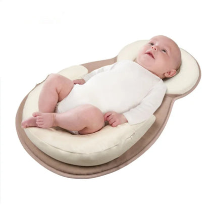 DreamNest Babykussen – Ergonomisch Anti-Vlak Hoofd Kussen voor Pasgeborenen