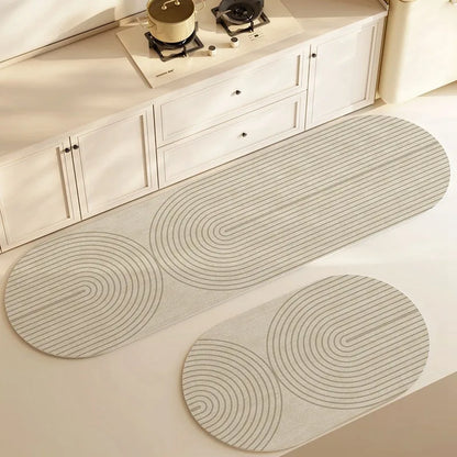 SafeStyle Antislipmat voor Huis – Modern Design & Wasbaar Kunstleer