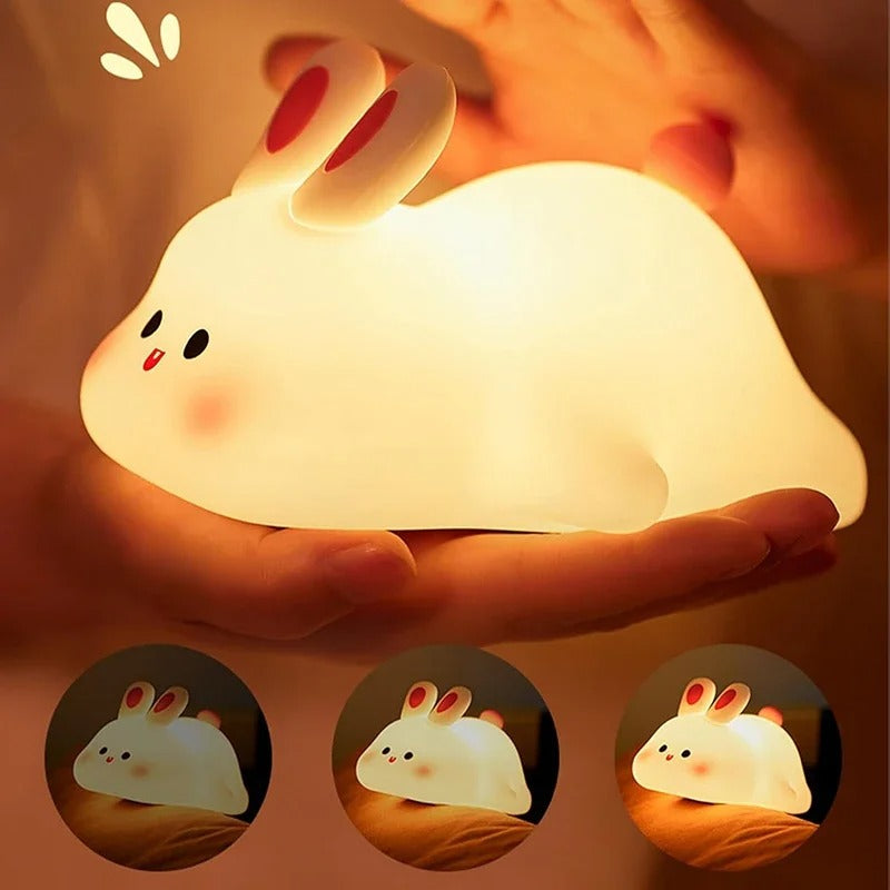 Nachtlampje – Zacht Silicone, Drie Lichtstanden – Ideaal voor Baby- en Kinderkamer