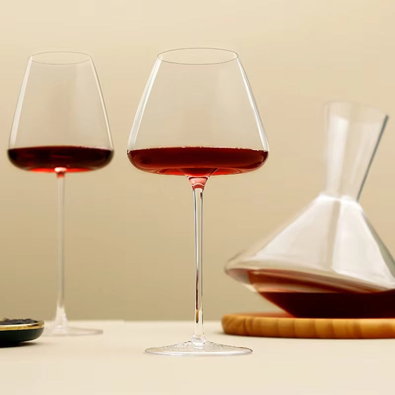 Sets van 2, 4 & 6 Handgemaakte Kristallen Wijn- en Champagneglazen - 4 Maten