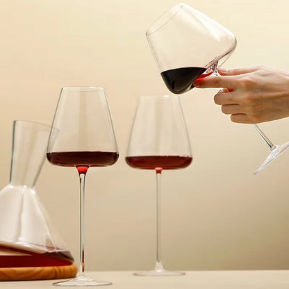 Sets van 2, 4 & 6 Handgemaakte Kristallen Wijn- en Champagneglazen - 4 Maten