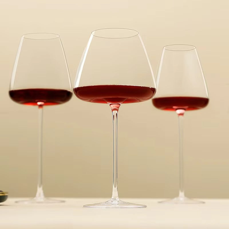 Sets van 2, 4 & 6 Handgemaakte Kristallen Wijn- en Champagneglazen - 4 Maten