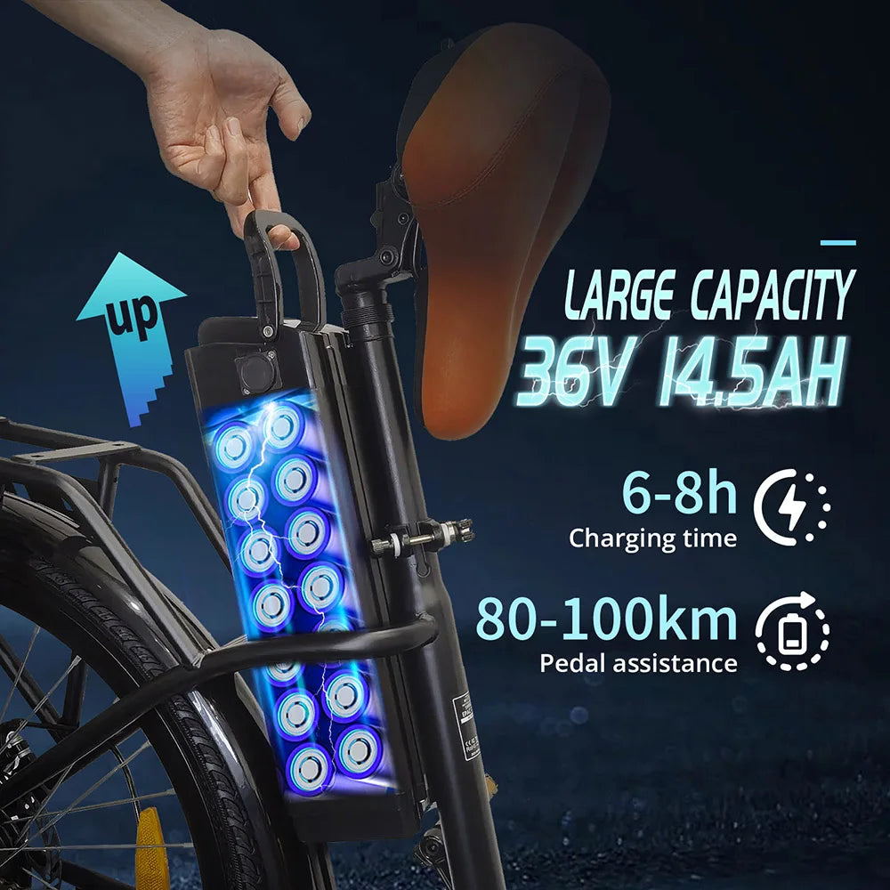 TTGO YY-26ST Elektrische Fiets – Betrouwbare Kracht en Comfort voor Elke Dag